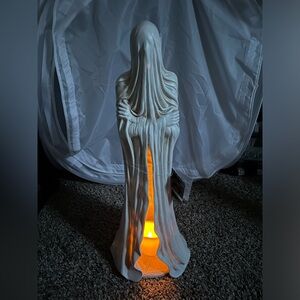 Viral Halloween decor light up ghost statue light up grim reaper statue
